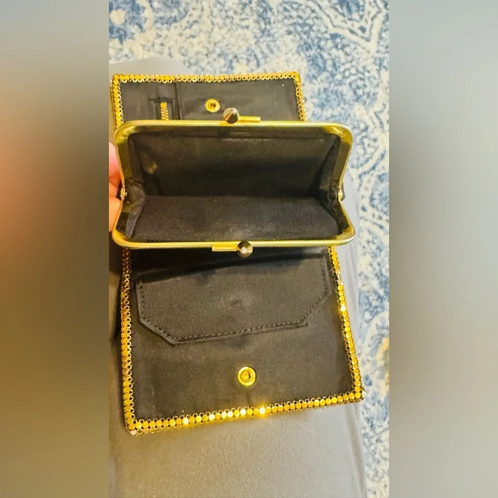 Gold Mesh Vintage Coin Purse 4